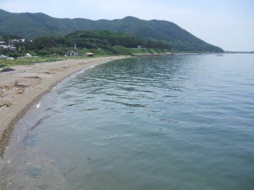 宇津江海水浴場の写真1